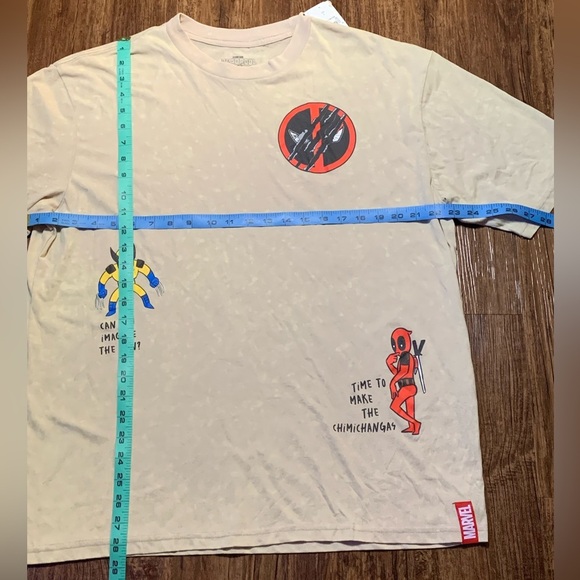 Marvel Deadpool Wolverine Graphic T Shirt Men’s Large NWT - Picture 2 of 7